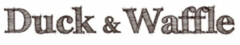DUCK & WAFFLE Logo (USPTO, 15.03.2016)