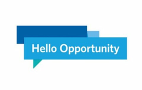 HELLO OPPORTUNITY Logo (USPTO, 21.06.2016)