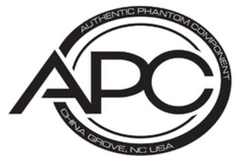 APC AUTHENTIC PHANTOM COMPONENT CHINA GROVE, NC USA Logo (USPTO, 07/20/2016)