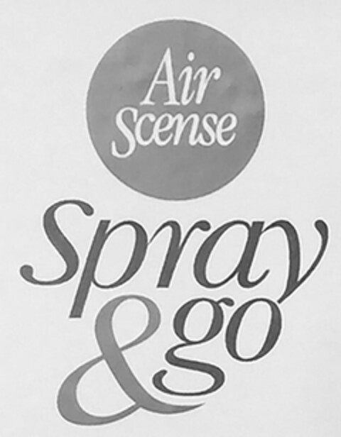 AIR SCENSE SPRAY & GO Logo (USPTO, 08.08.2016)