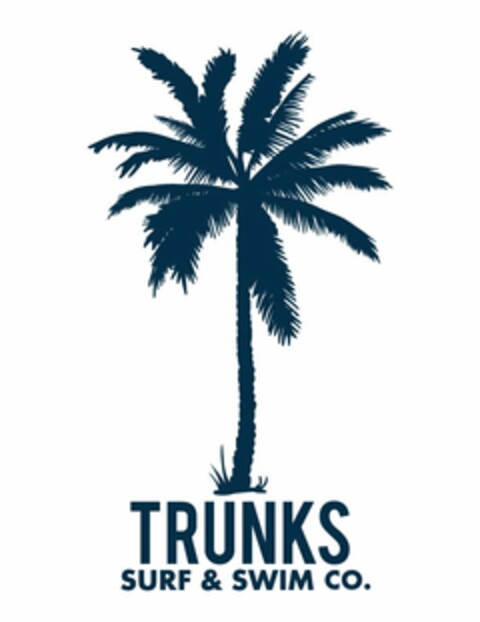 TRUNKS SURF & SWIM CO. Logo (USPTO, 10/13/2016)