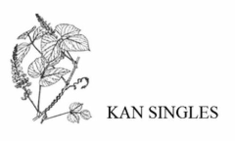 KAN SINGLES Logo (USPTO, 14.06.2017)