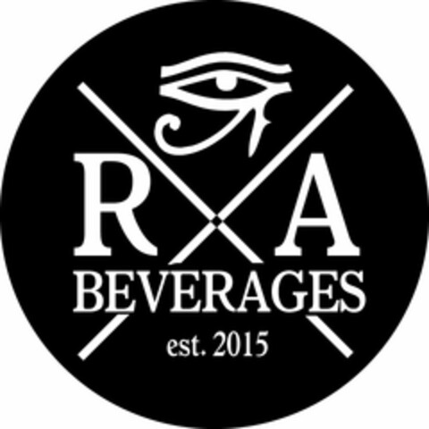 RA BEVERAGES X EST 2015 Logo (USPTO, 01.10.2017)