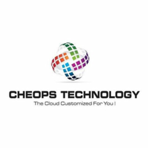 CHEOPS TECHNOLOGY THE CLOUD CUSTOMIZED FOR YOU! Logo (USPTO, 10/05/2017)