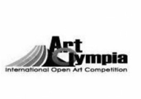ART OLYMPIA INTERNATIONAL OPEN ART COMPETITION Logo (USPTO, 02.02.2018)