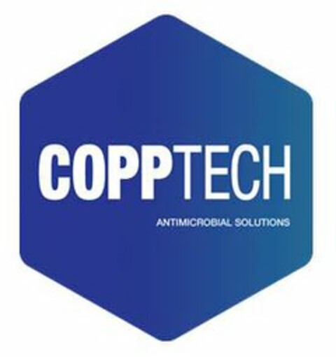 COPPTECH ANTIMICROBIAL SOLUTIONS Logo (USPTO, 06.03.2018)