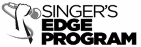 SINGER'S EDGE PROGRAM Logo (USPTO, 01.05.2018)