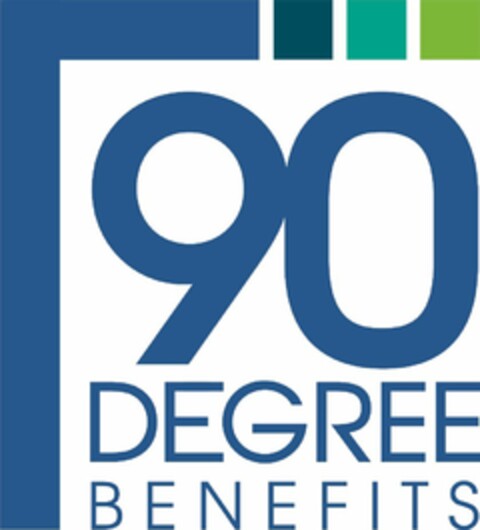 90 DEGREE BENEFITS Logo (USPTO, 05/07/2018)