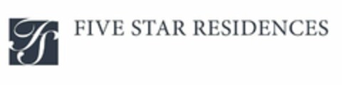 FS FIVE STAR RESIDENCES Logo (USPTO, 06/21/2018)