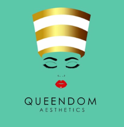 QUEENDOM AESTHETICS Logo (USPTO, 08/20/2018)