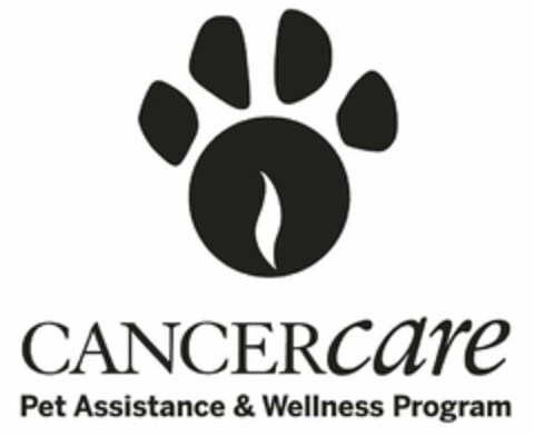 CANCERCARE PET ASSISTANCE & WELLNESS PROGRAM Logo (USPTO, 25.01.2019)