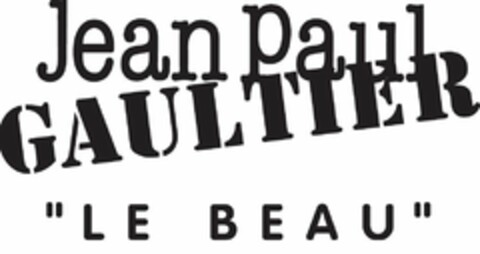 JEAN PAUL GAULTIER "LE BEAU" Logo (USPTO, 22.05.2019)