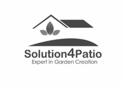 SOLUTION4PATIO EXPERT IN GARDEN CREATION Logo (USPTO, 06/11/2019)