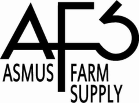 AFS ASMUS FARM SUPPLY Logo (USPTO, 27.08.2019)
