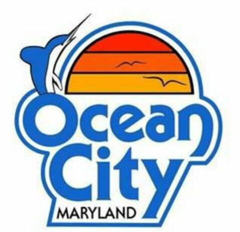 OCEAN CITY MARYLAND Logo (USPTO, 10/22/2019)