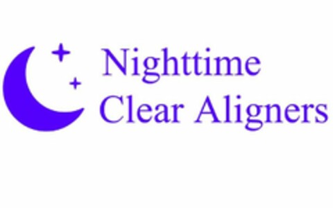 NIGHTTIME CLEAR ALIGNERS Logo (USPTO, 04.11.2019)