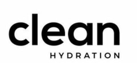 THE CLEAN HYDRATION COMPANY Logo (USPTO, 03.01.2020)