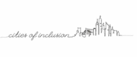 CITIES OF INCLUSION Logo (USPTO, 13.01.2020)