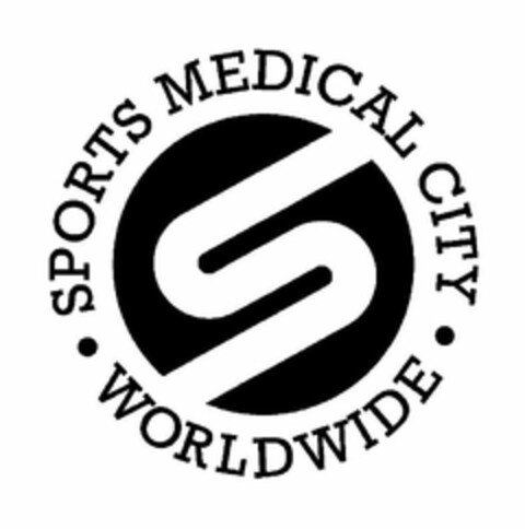 S SPORTS MEDICAL CITY WORLDWIDE Logo (USPTO, 30.01.2020)