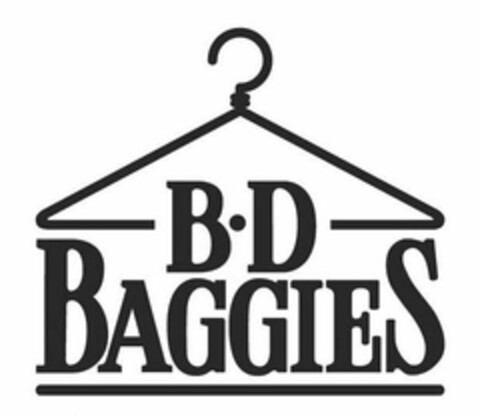 B.D BAGGIES Logo (USPTO, 20.03.2020)