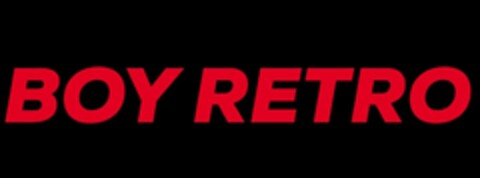 BOY RETRO Logo (USPTO, 11.08.2020)