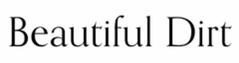 BEAUTIFUL DIRT Logo (USPTO, 17.09.2020)