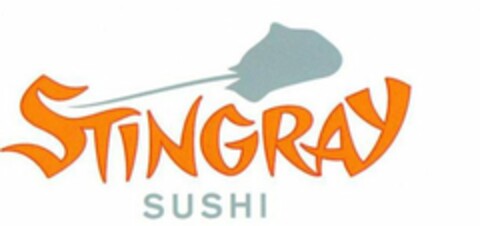 STINGRAY SUSHI Logo (USPTO, 03/05/2009)