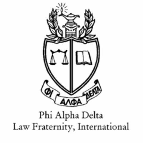 PHI ALPHA DELTA LAW FRATERNITY, INTERNATIONAL Logo (USPTO, 24.06.2009)