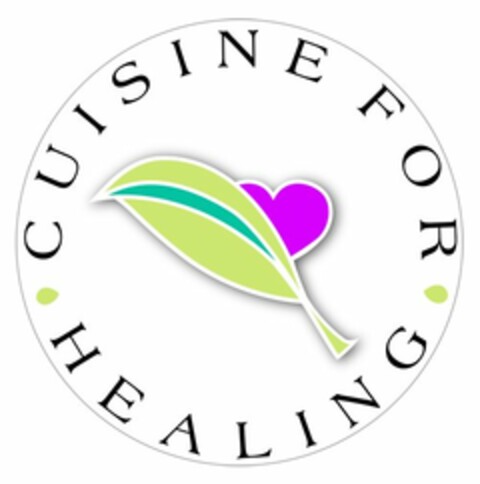 CUISINE FOR HEALING Logo (USPTO, 28.07.2009)