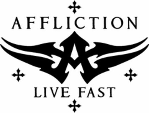 A AFFLICTION LIVE FAST Logo (USPTO, 10.11.2009)