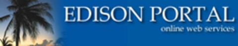 EDISON PORTAL ONLINE WEB SERVICES Logo (USPTO, 24.11.2009)