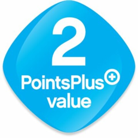 2 POINTSPLUS VALUE Logo (USPTO, 22.06.2010)