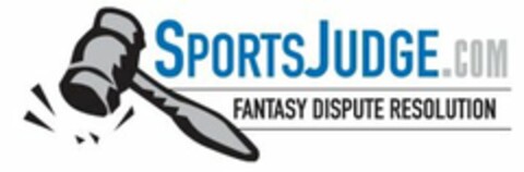 SPORTSJUDGE.COM FANTASY DISPUTE RESOLUTION Logo (USPTO, 28.07.2010)