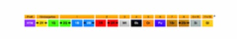 PREK KINDERGARTEN 1 2 3 4 5 6 7 8 9&10 11&12 RTM 1-3Y 1G 2G 1B 2B IR 2R WT BK OR PU 1BR 2BR SI GL Logo (USPTO, 16.08.2010)