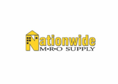 NATIONWIDE M·R·O SUPPLY Logo (USPTO, 07.03.2011)