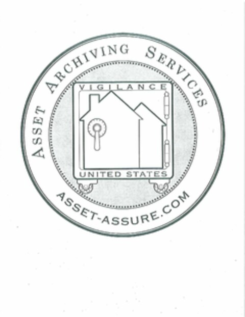 ASSET ARCHIVING SERVICES ASSET-ASSURE.COM VIGILANCE UNITED STATES Logo (USPTO, 21.04.2011)