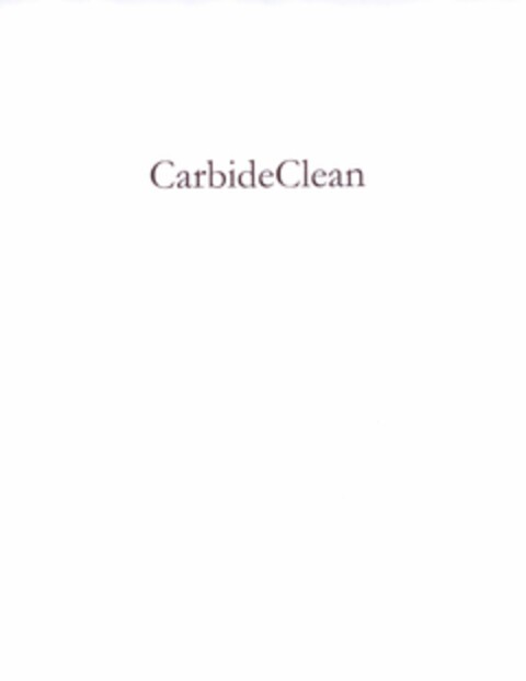 CARBIDECLEAN Logo (USPTO, 02.06.2011)