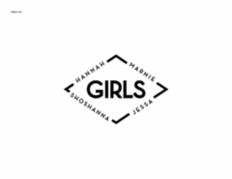 GIRLS HANNA MARNIE SHOSHANNA JESSA Logo (USPTO, 12.11.2012)