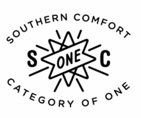 SOUTHERN COMFORT S ONE C CATEGORY OF ONE Logo (USPTO, 03/10/2014)