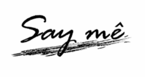 SAY MÊ Logo (USPTO, 30.10.2014)