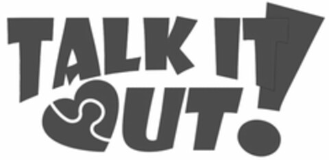 TALK IT OUT! Logo (USPTO, 11.11.2014)