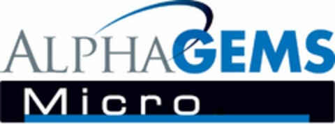ALPHAGEMS MICRO Logo (USPTO, 02.04.2015)