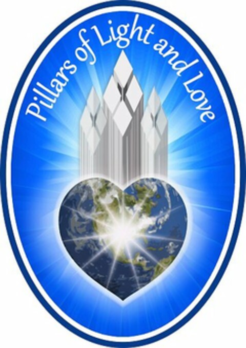 PILLARS OF LIGHT AND LOVE Logo (USPTO, 05.05.2015)