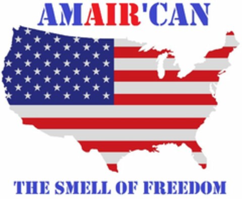 AMAIR'CAN THE SMELL OF FREEDOM Logo (USPTO, 01/04/2016)