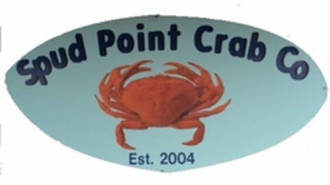 SPUD POINT CRAB CO EST. 2004 Logo (USPTO, 25.01.2016)