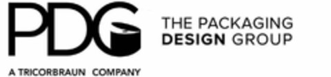 PDG THE PACKAGING DESIGN GROUP A TRICORBRAUN COMPANY Logo (USPTO, 05/03/2016)