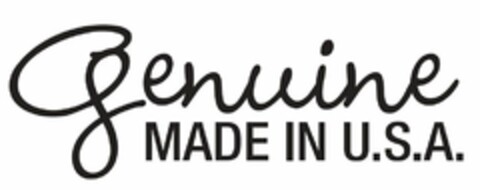 GENUINE MADE IN U.S.A. Logo (USPTO, 06.07.2016)