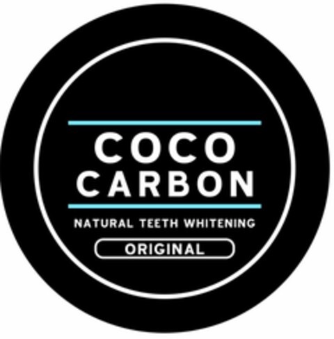 COCO CARBON NATURAL TEETH WHITENING ORIGINAL Logo (USPTO, 28.03.2017)