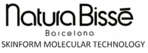 NATURA BISSE BARCELONA SKINFORM MOLECULAR TECHNOLOGY Logo (USPTO, 27.04.2017)