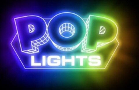 POP LIGHTS Logo (USPTO, 25.07.2017)